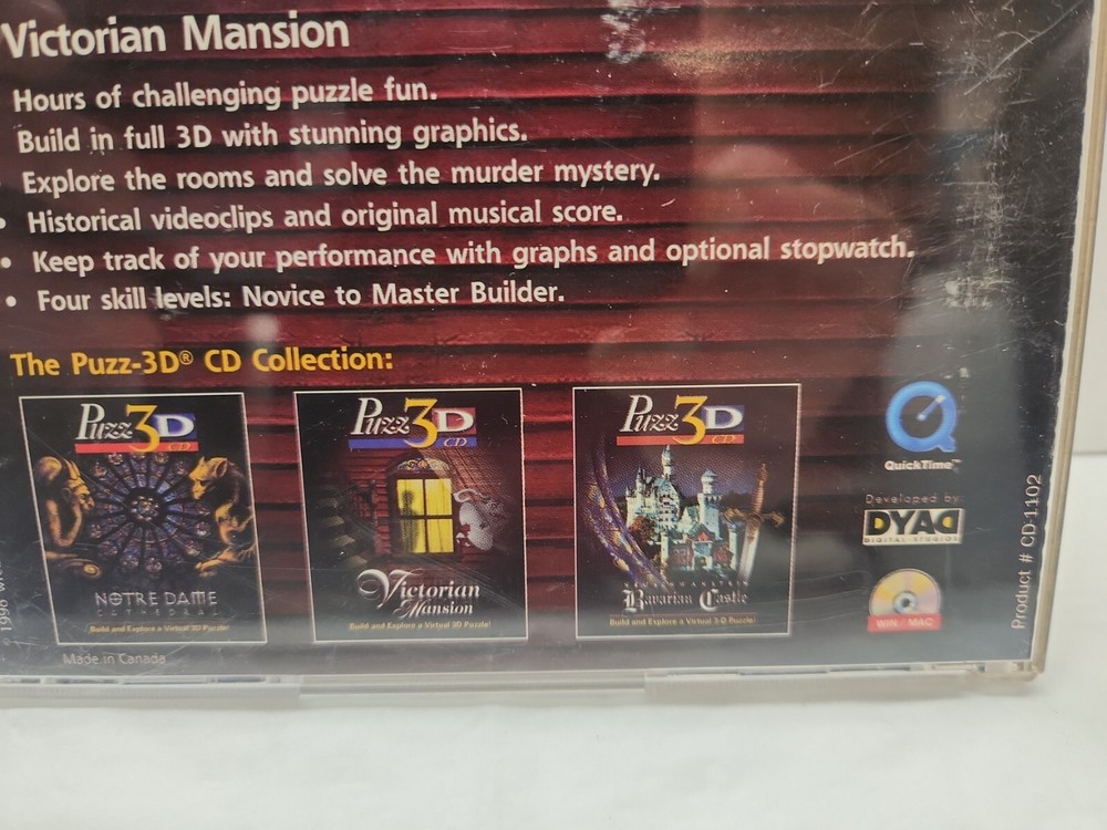 PUZZ 3D - VICTORIAN MANSION (PC CD)