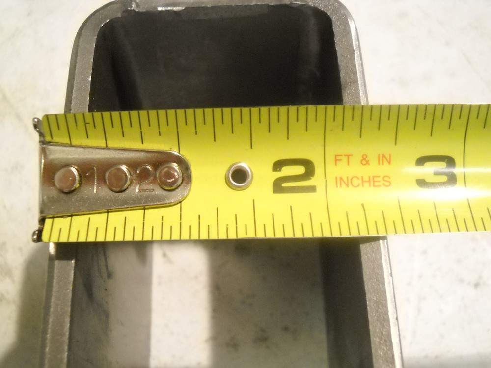 Steel Hanger 1.91" Wide 3.875" Height 3" Long Trailer Leaf Spring Axle Weld-On