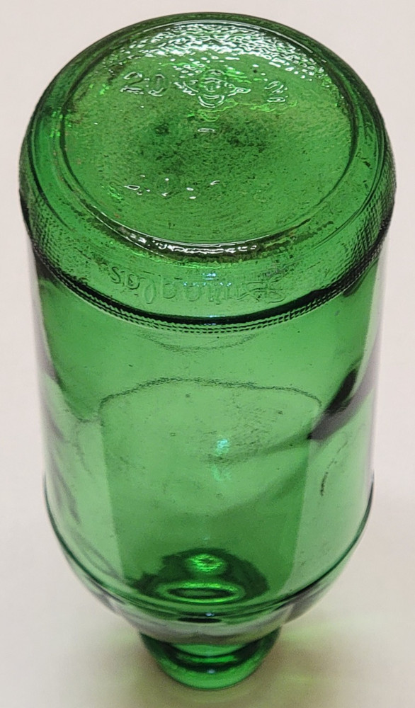 Vintage 1940s Green Duraglas Bottle