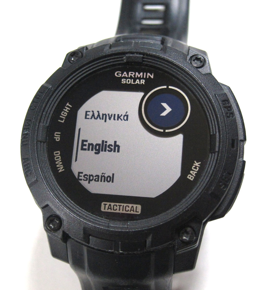 Garmin Instinct 3 Solar Tactical GPS Watch - Black, 45mm