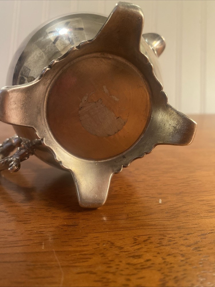 WM. A. Rogers Silverplate Sugar And Creamer Set VTG