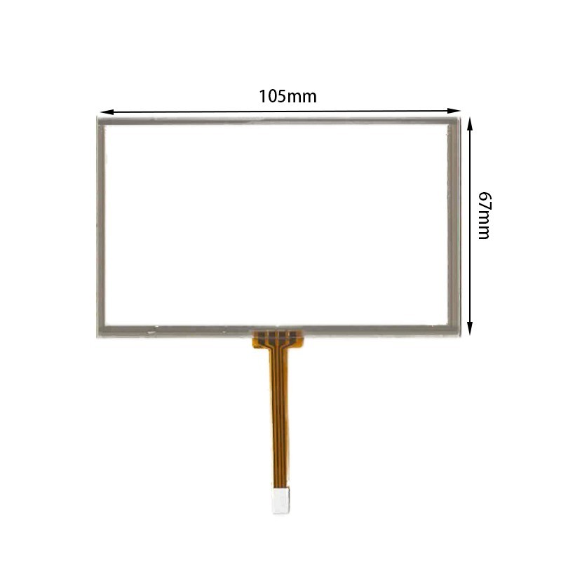 4.5 inch 4Wire Resistive Touch Panel Digitizer Screen 105*67mm