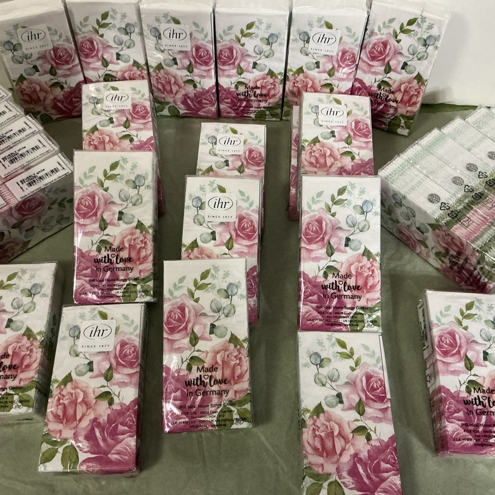 IHR Pocket Tissues/Hankerchiefs 30pkgs w/10 Tissues Each