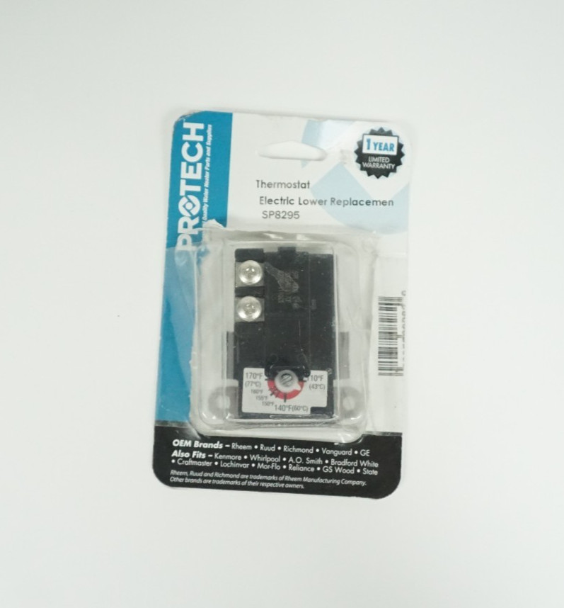 Rheem SP8295 Thermostat Electric Water Heater Small