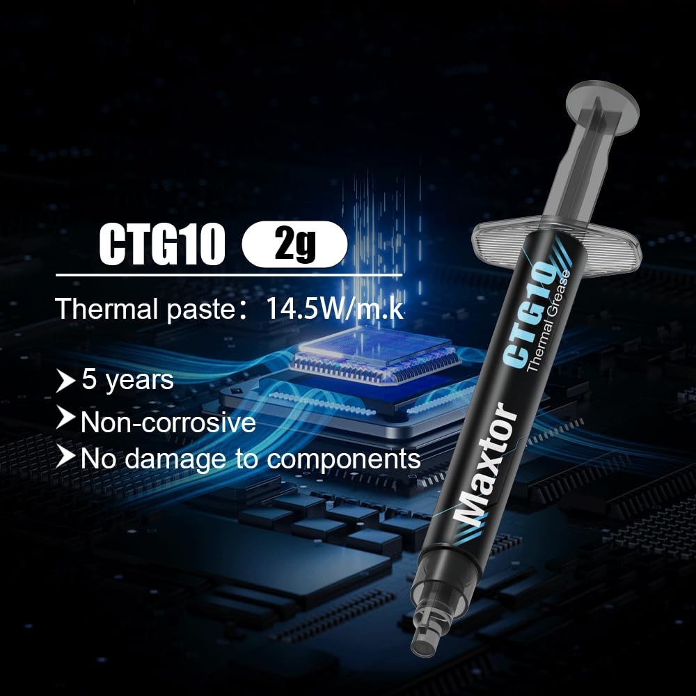 CTG10 Thermal Compound Paste Heat Sink for IC/Processor/CPU/GPU/All Coolers, ...