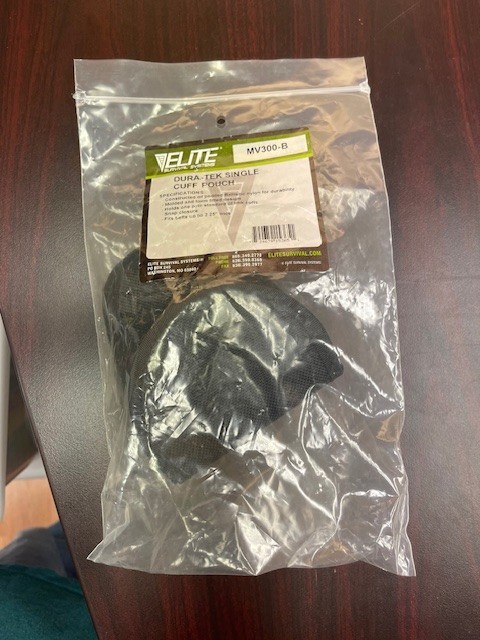 Elite Survival Systems DuraTek Molded Single Handcuff Pouch, Single