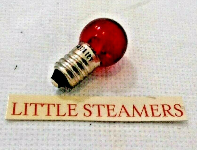 432R LED MODEL TRAIN SWITCH CONTROLLER BULB RED SCREW 18 VOLT 432 RED LED