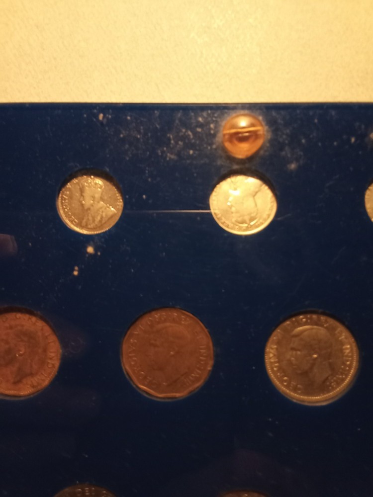 Canadian 5 Cent Type Set