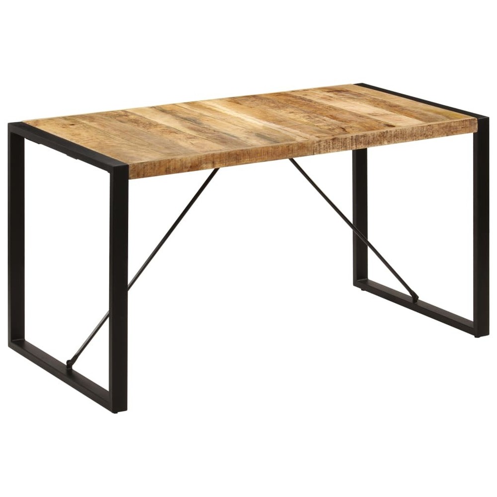Dining Table Kitchen Table Dining Room Dinner Table Solid Mango Wood vidaXL
