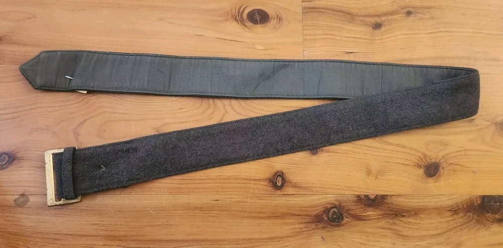 1950s USMC Sergeant Uniform, Green Wool Jacket/Pants/Belt, EUC