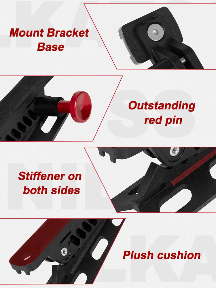 MOLLE Fire Extinguisher Mount Kit - Quick Release Bracket for Tactical Panels, T
