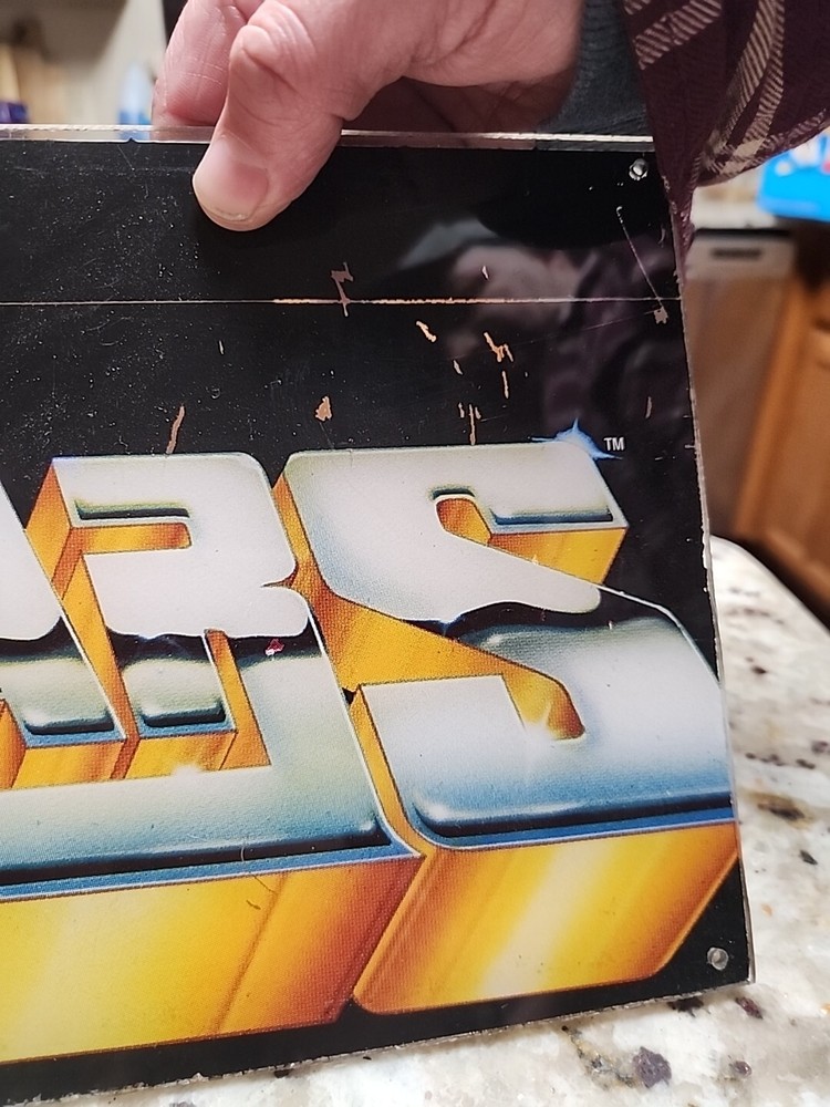 WWF Superstars Arcade Marquee / Technos / Plexiglass