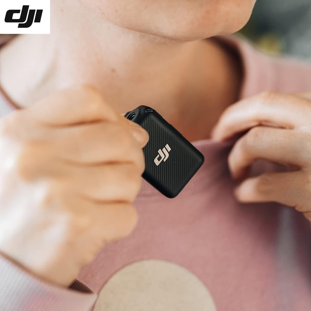 DJI Pocket 2 Wireless Microphone Transmitter with Windscreen (2.4GHz) - 99% New