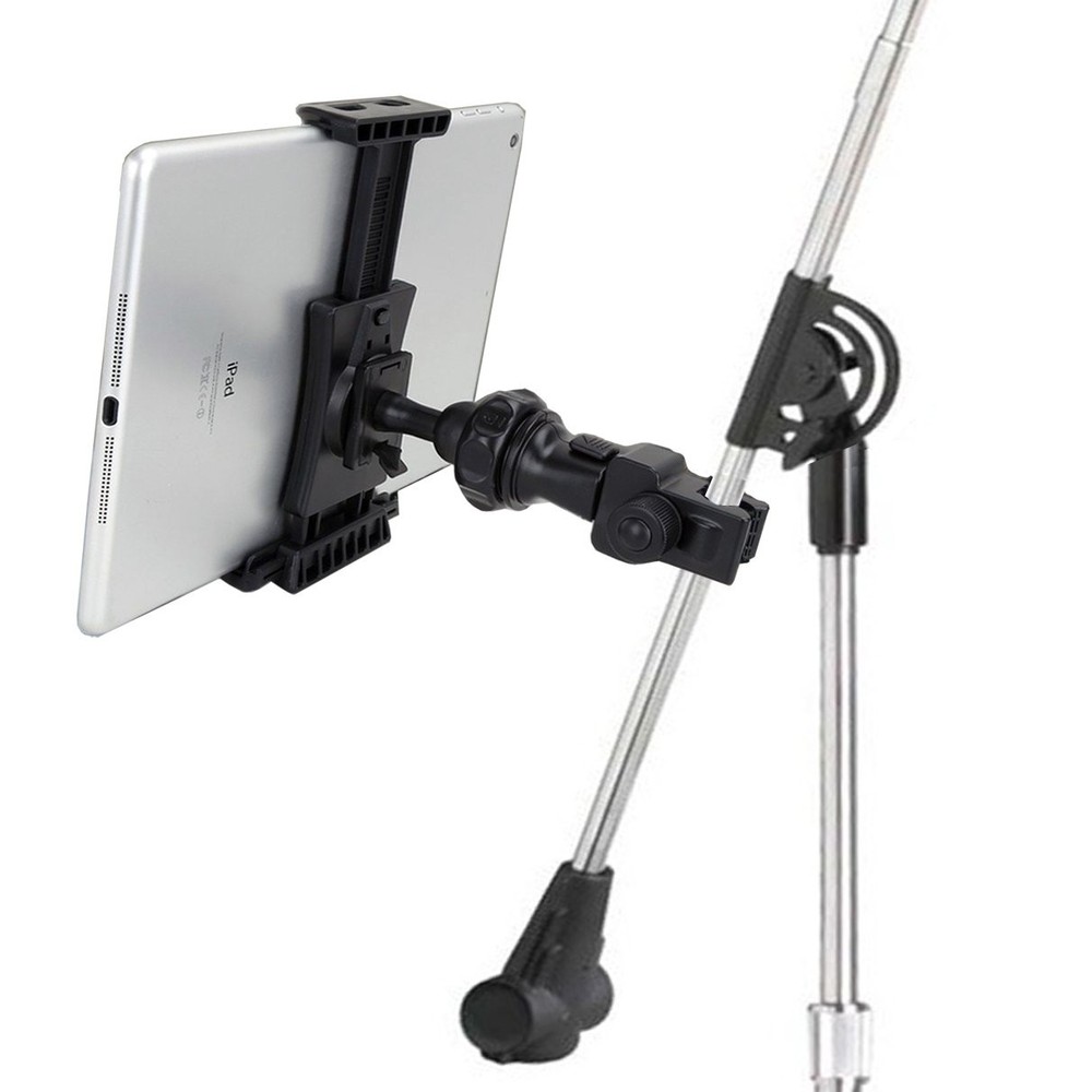 Accessory Basics EasyAdjust cymbal Microphone Mic Stand Tablet Mount for Most