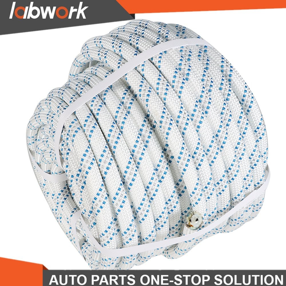 Labwork Pulling Rigging Line 5/8"×150' Double Braid Polyester Arborist Bull Rope