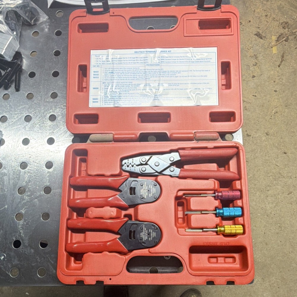 Tool Aid Deutsch Terminals Service Kit 18650 Crimping Tool Release Tools
