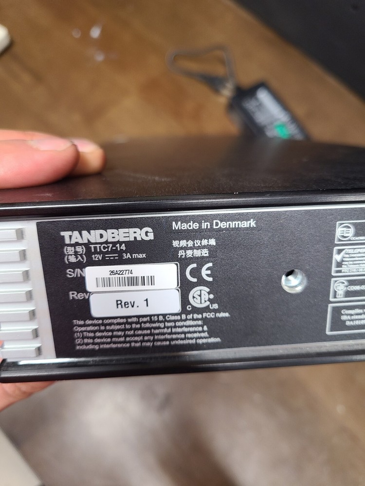 Tandberg TTC7-14 conference system (untested )
