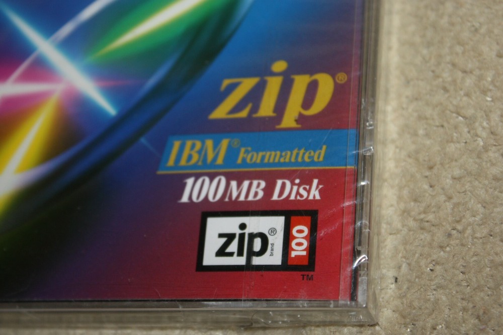 Fujifilm Zip Disk 100 MB IBM Formatted