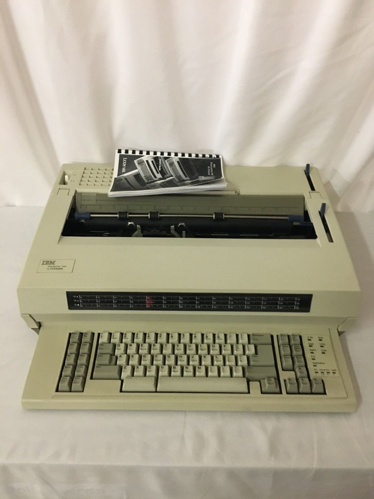IBM Wheelwriter 1500 By Lexmark - Typewriter - Untested