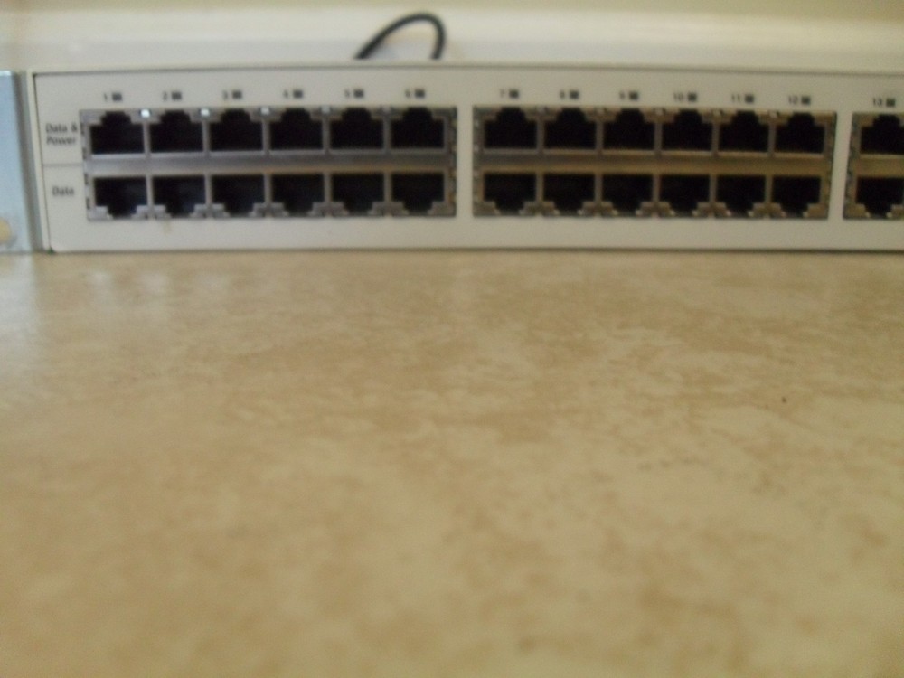 3Com 3CNJPSE24 Ethernet Power Supply Network Switch 24Port powers up great!