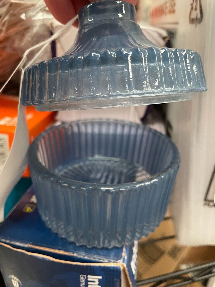 Spring Place & Time Glass Trinket Dish + Lid