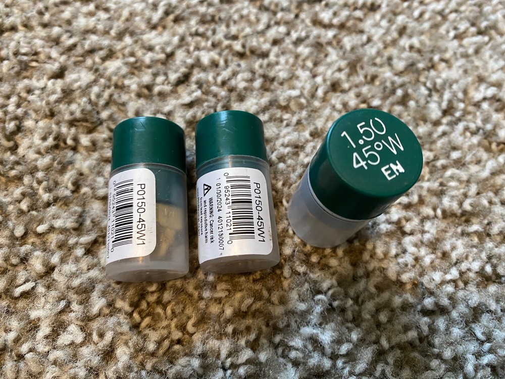 Lot of 3, DELAVAN Fine Filter Burner Nozzle Oil Injector 1.50 GPH 45°W EN NEW