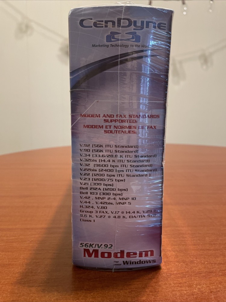 Modem 56K/V.92 CenDyne Unopened Box SEALED