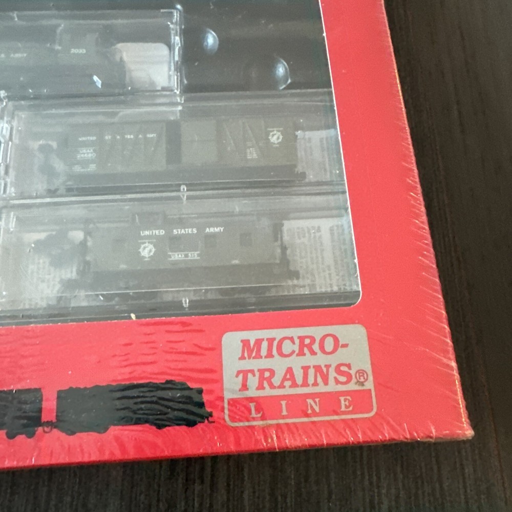 N Micro-trains Special Edition US Army Train Set 3
