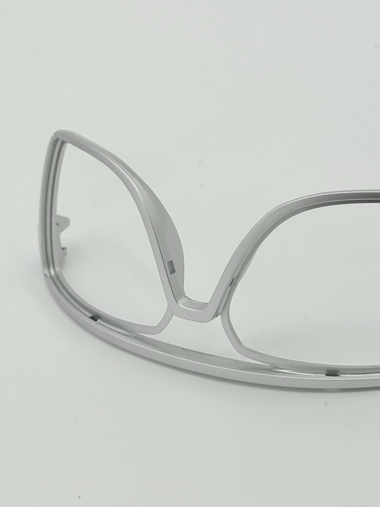 OAKLEY CASTEL SUNGLASSES SILVER X REPLACEMENT FRONT FRAME ORBITALS AUTHENTIC
