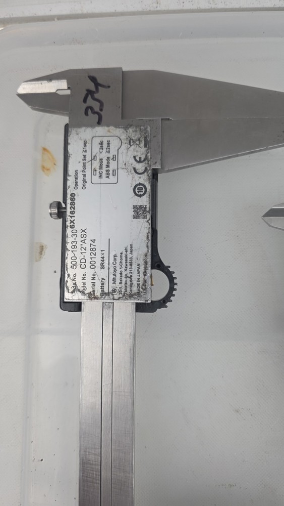 set Mitutoyo Absolute Digimatic Caliper aos Untested