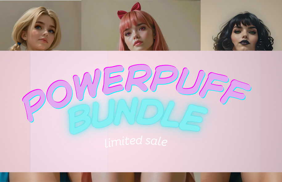 Power Puff - Bundle- Naughty Comics - WCB Exclusive - Ltd. 100 w/coa