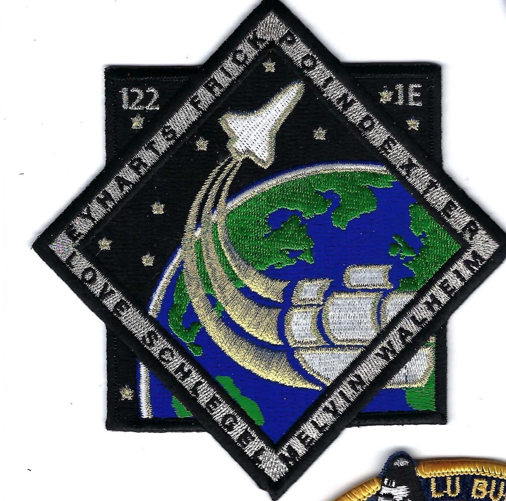 PATCH NASA STS 122 ATLANTIS  2008      JP-4