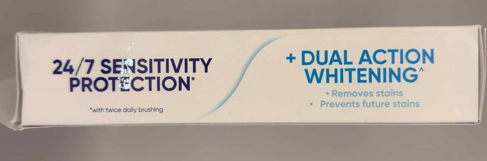 Sensodyne Advanced Whitening Toothpaste 6.5oz 4 Pack Sensitivity - Open Box