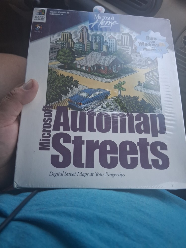 Microsoft Automap Streets Microsoft Home Platform: Windows 95