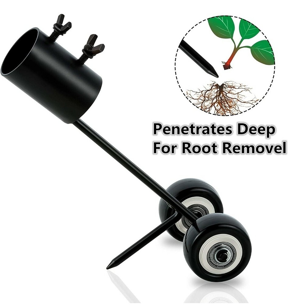 EtekStorm Weed Puller Stand Up Weeder Strong Metal Frame