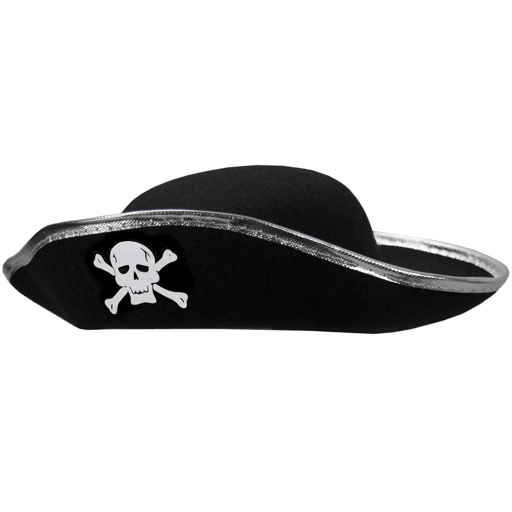 Hard Shell Tricorne Pirate Hat Mpht-002