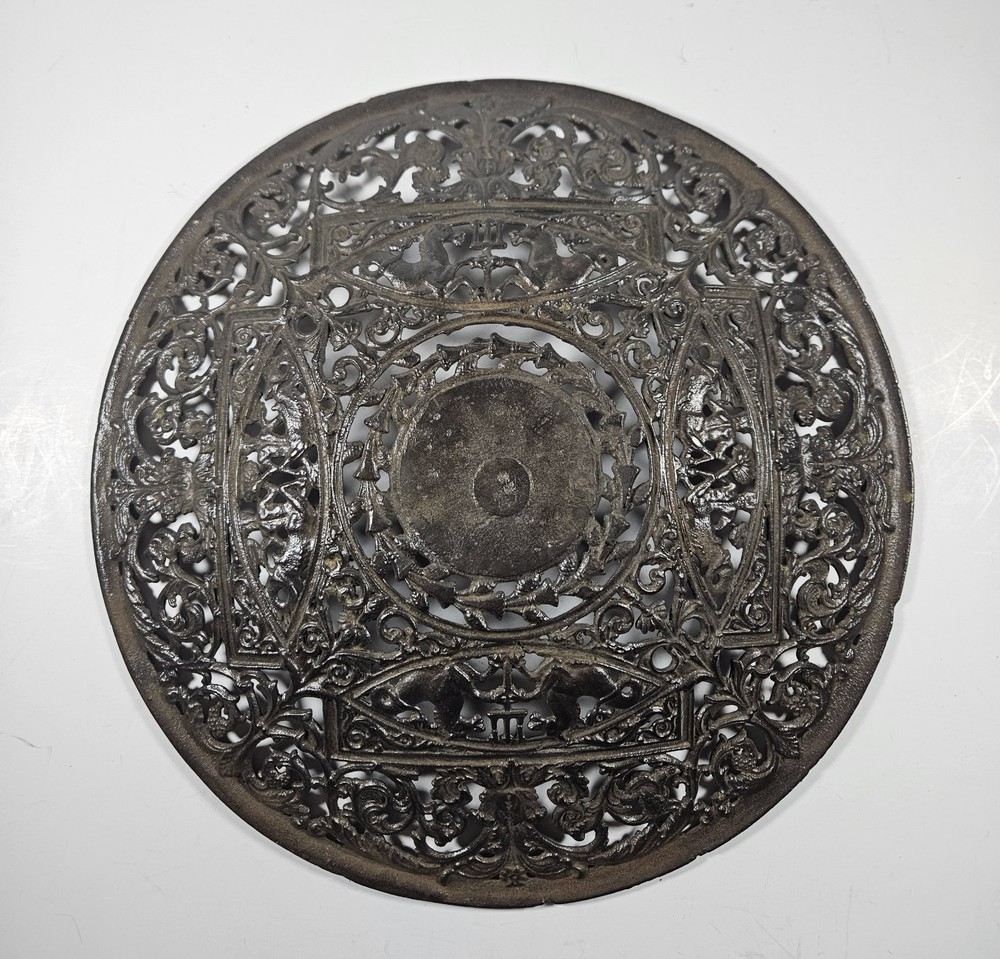 Coalbrookdale Style Cast Iron Fruit Dish AS IS