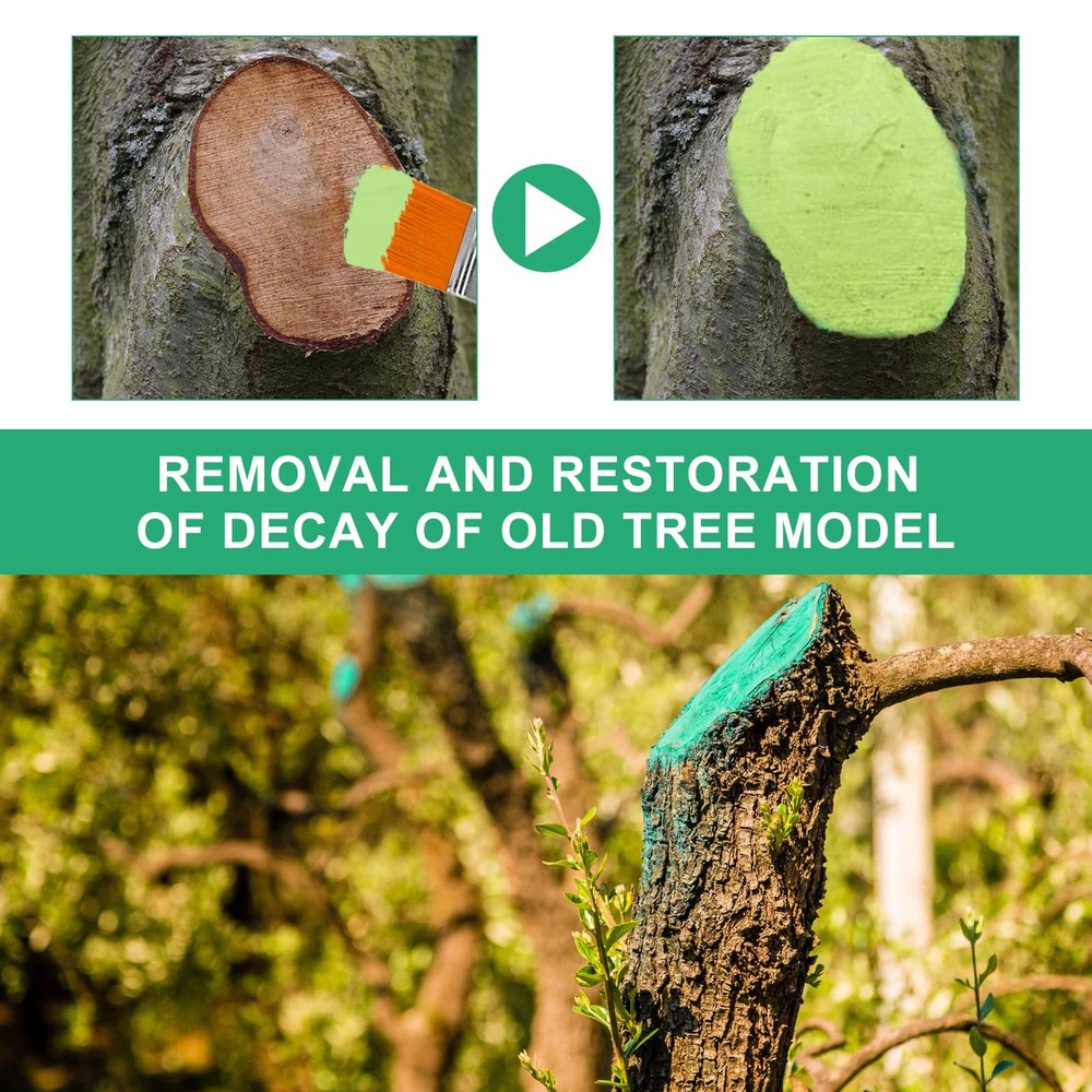 Tree Wound Pruning Sealer, Tree Wound Dressing with Brush, Tree Wound Sealer