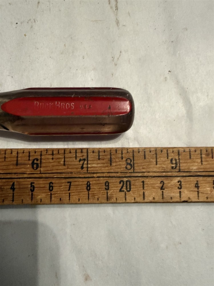 Vintage Buck Bros Flat Head Screwdriver 8"