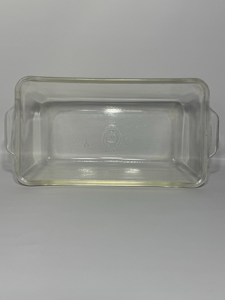 Pyrex Clear Glass Rectangle Loaf Pan 212