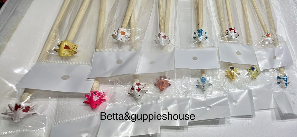 Hand Made Betta's Flaring Stick- Aquarium Accessory - Fish Accessory