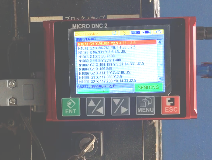 MICRO DNC 2. DNC DEVICE FOR CNC MACHINE. DNC USB