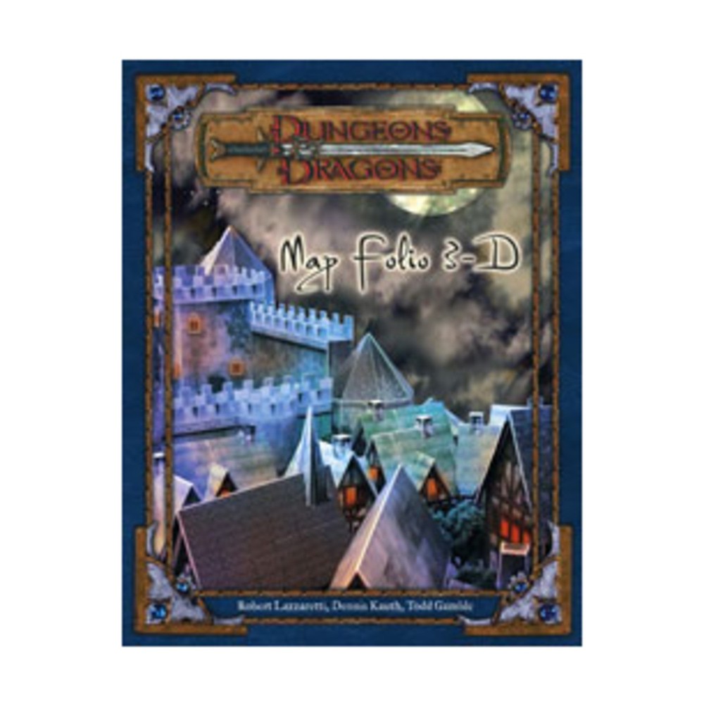 WotC D&D 3rd Ed Map Folio 3-D SW (EX/New)