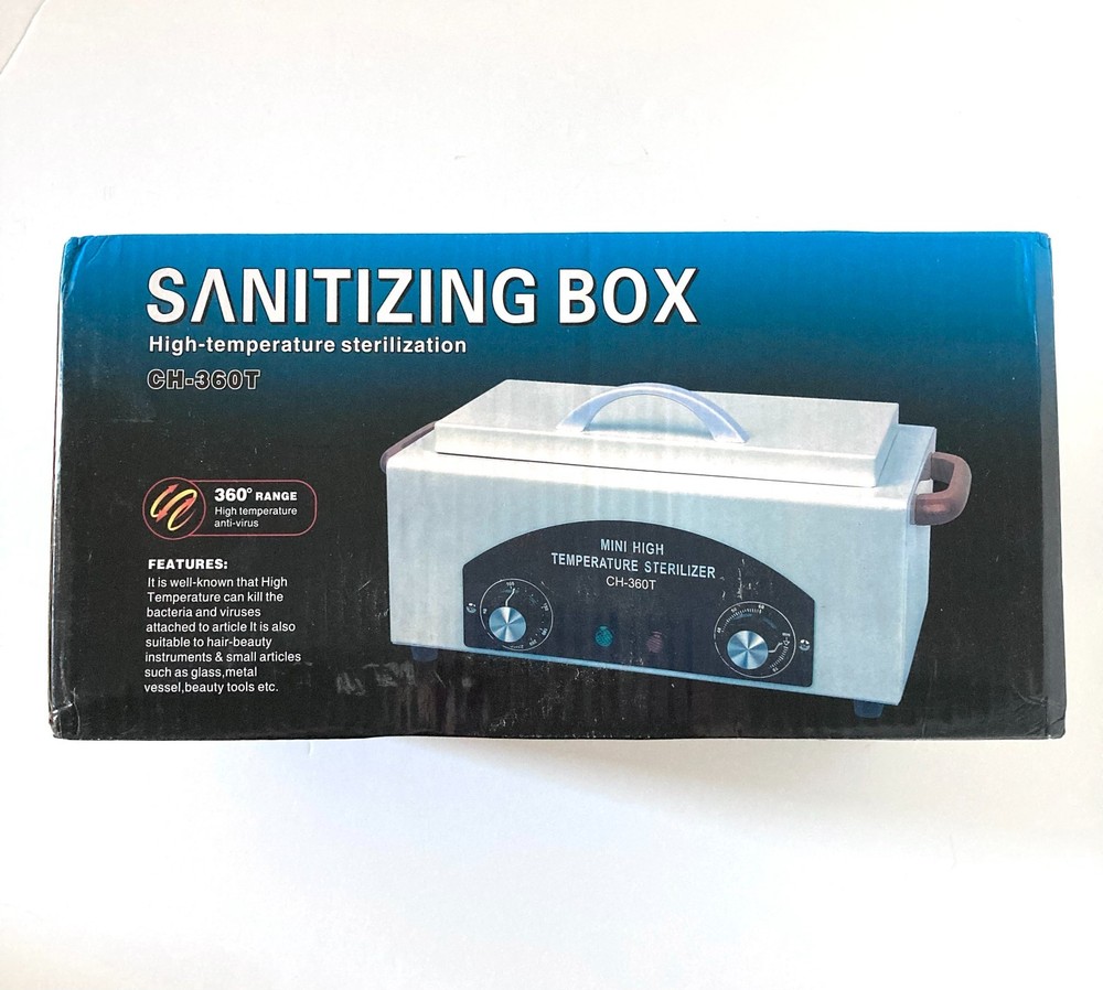Mini High-Temperature Sterilizer Sanitizing Box CH-360T w/Timer NEW SEALED!