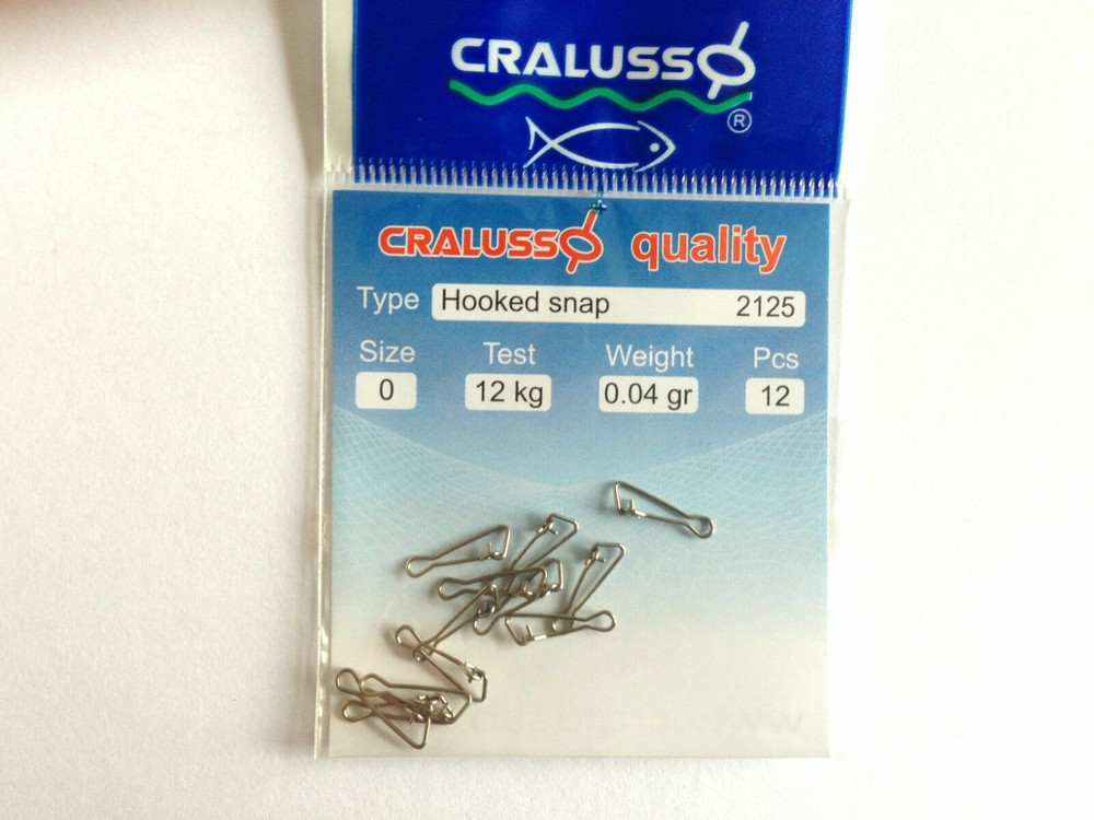 Cralusso Hooked Snap 12pcs/bag