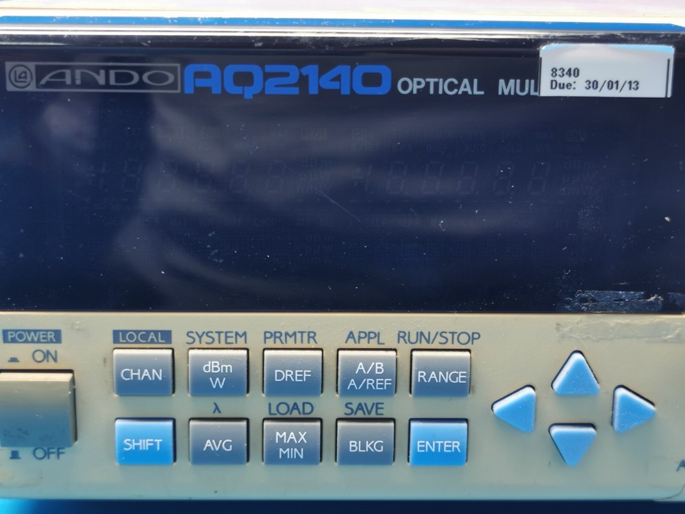 ANDO AQ2140 Optical Multimeter with AQ2732 Sensor Unit