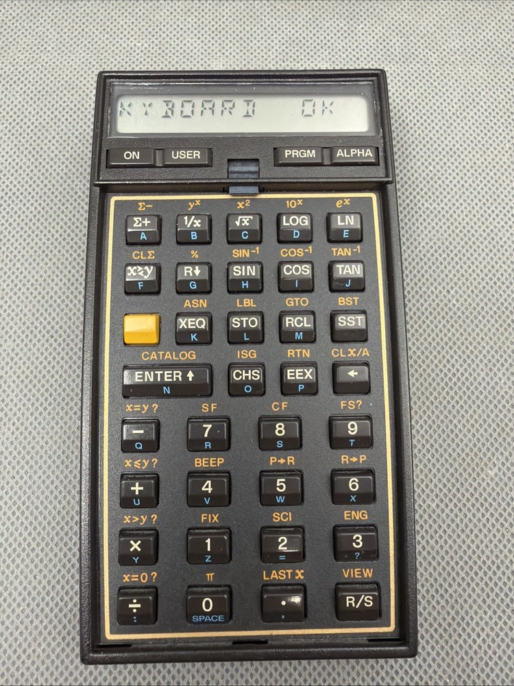 HP-41CX Calculator, Half Nut Version, Excellent Condition