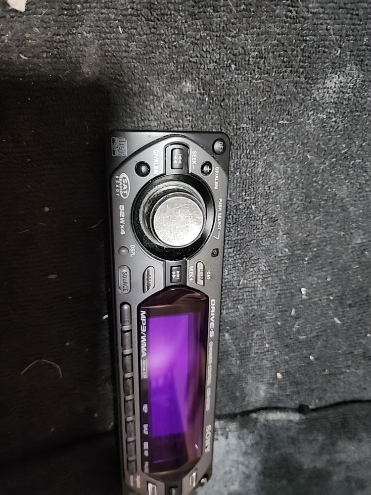 SONY CDX-GT500 FACEPLATE ONLY TESTED