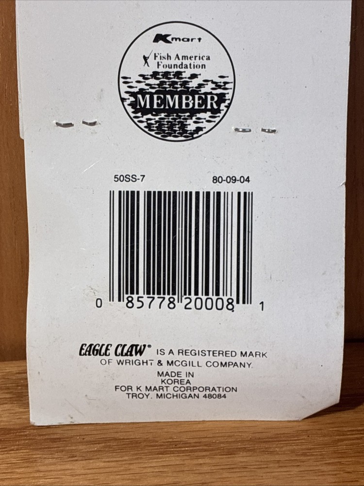 Vintage Eagle Claw Interlock Swivels, size 7, W/ 50 pieces.