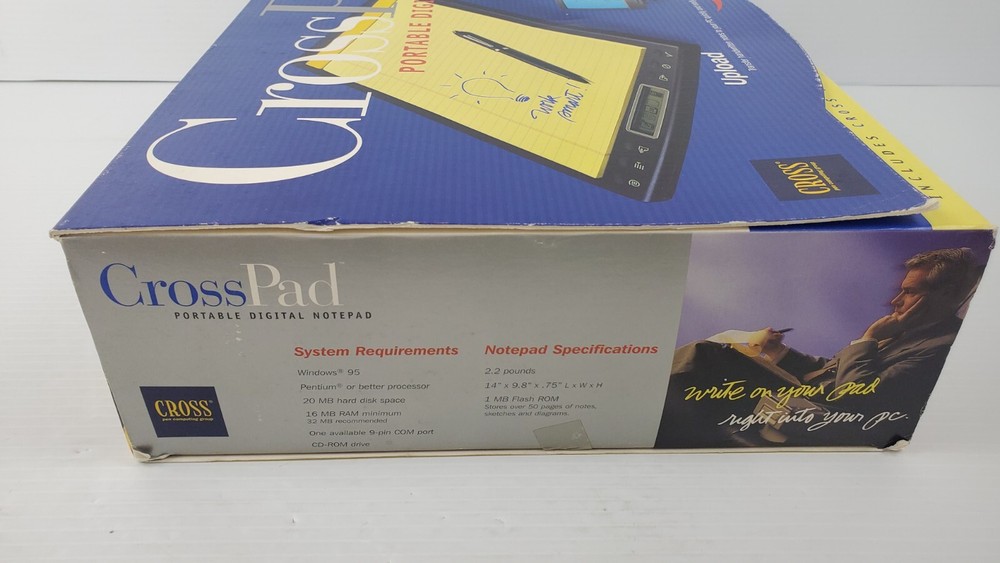 CrossPad portable digital notepad